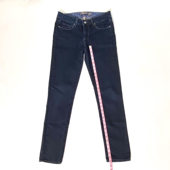 Paige Skyline Skinny Blue Denim Jeans - Picture 7 of 9